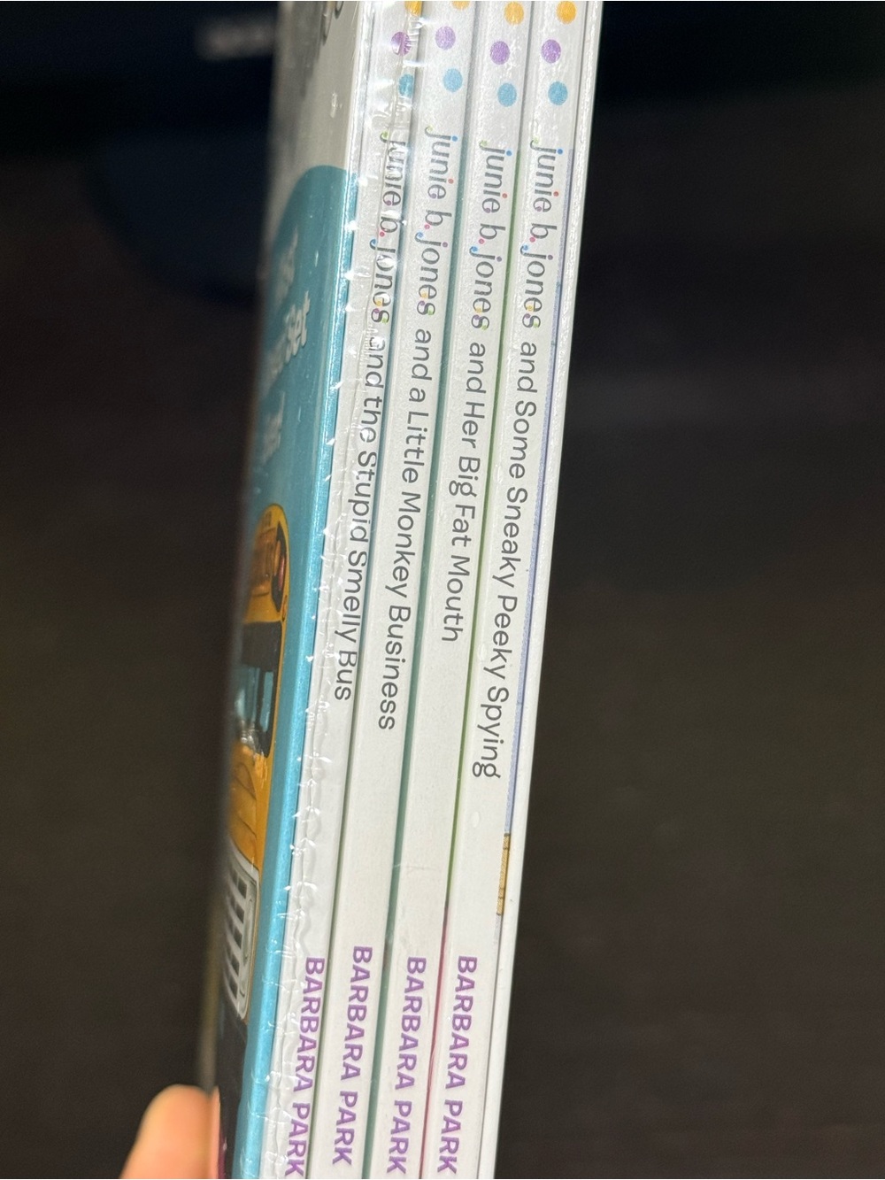 Junie B. Jones First Boxed Set Ever! Books 1–4 by Barbara Park — NEW & SEALED - Picture 3 of 5